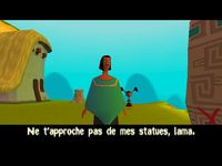 une photo d'Ã©cran de Kuzco - L Empereur Megalo sur Sony Playstation